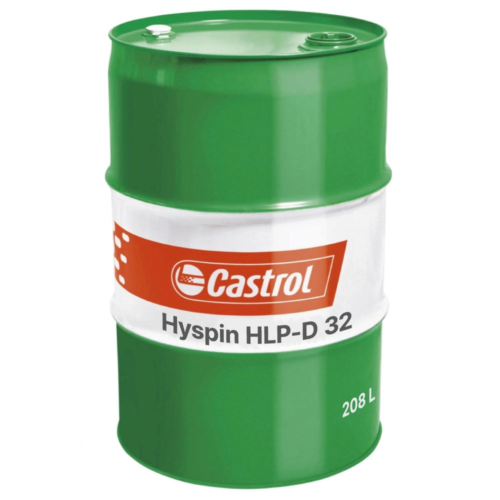 pics/Castrol/barrels/Hyspin HLP-D/castrol-hyspin-hlp-d-32-detergent-hydraulic-oil-208l-drum-01.jpg